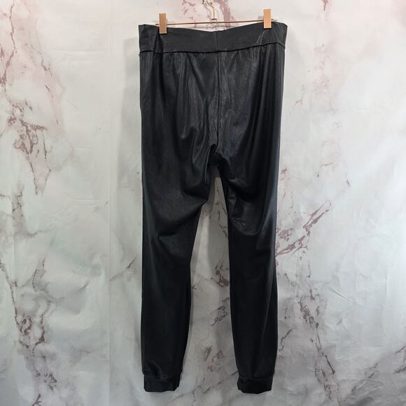 Commando Leggings Womens Small Faux Vegan Leather High Rise Skinny Crop - Picture 5 of 11
